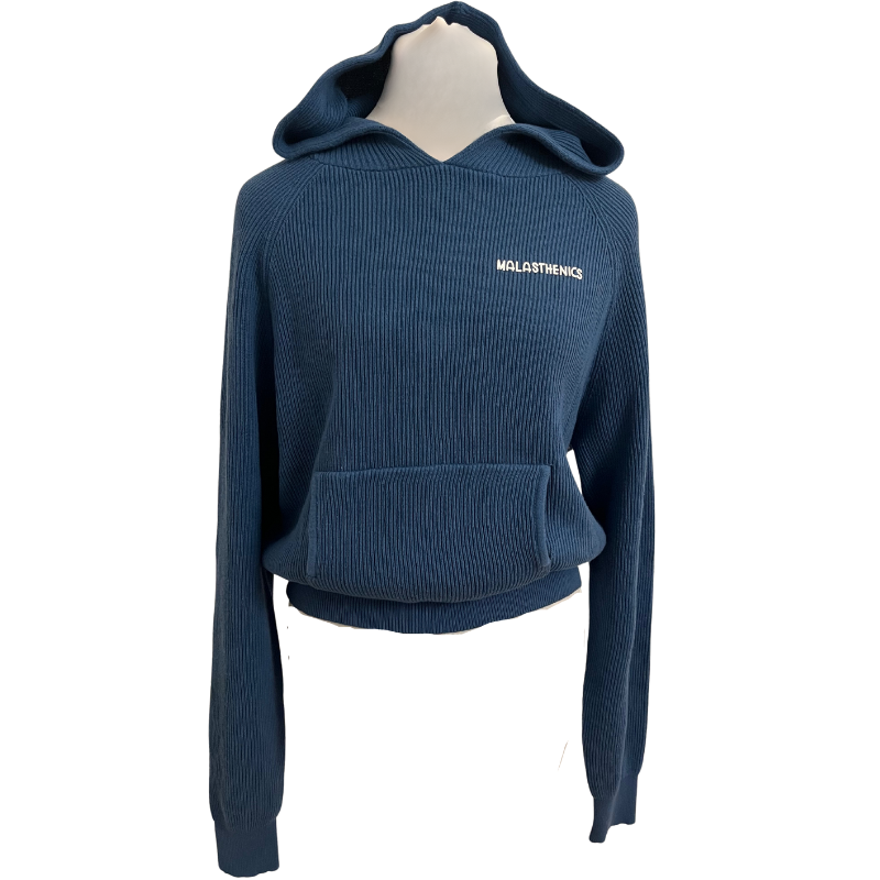 hooded cardigan