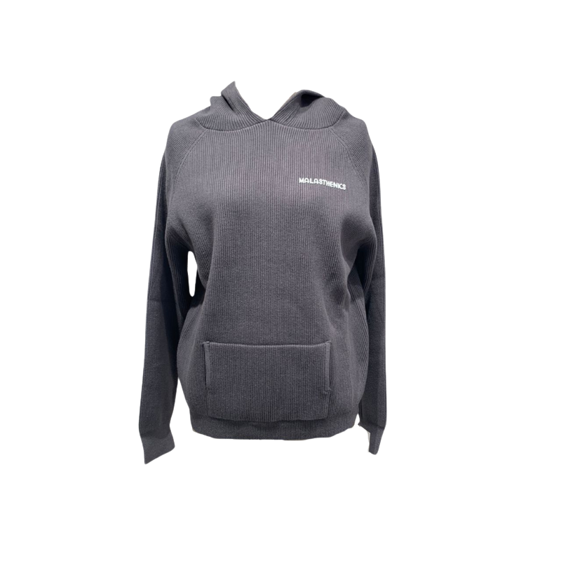 hooded cardigan