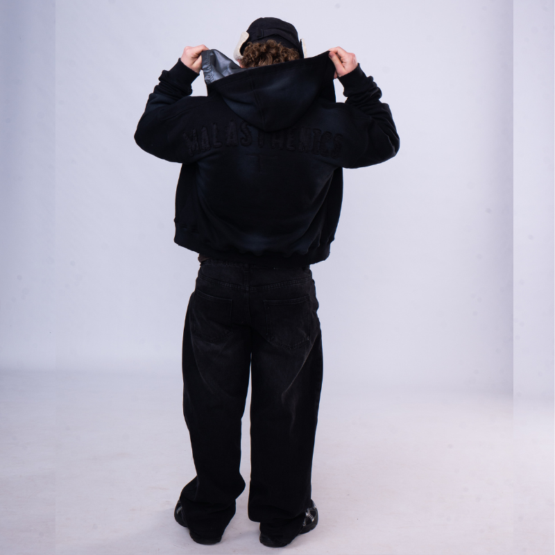 satin hoodie