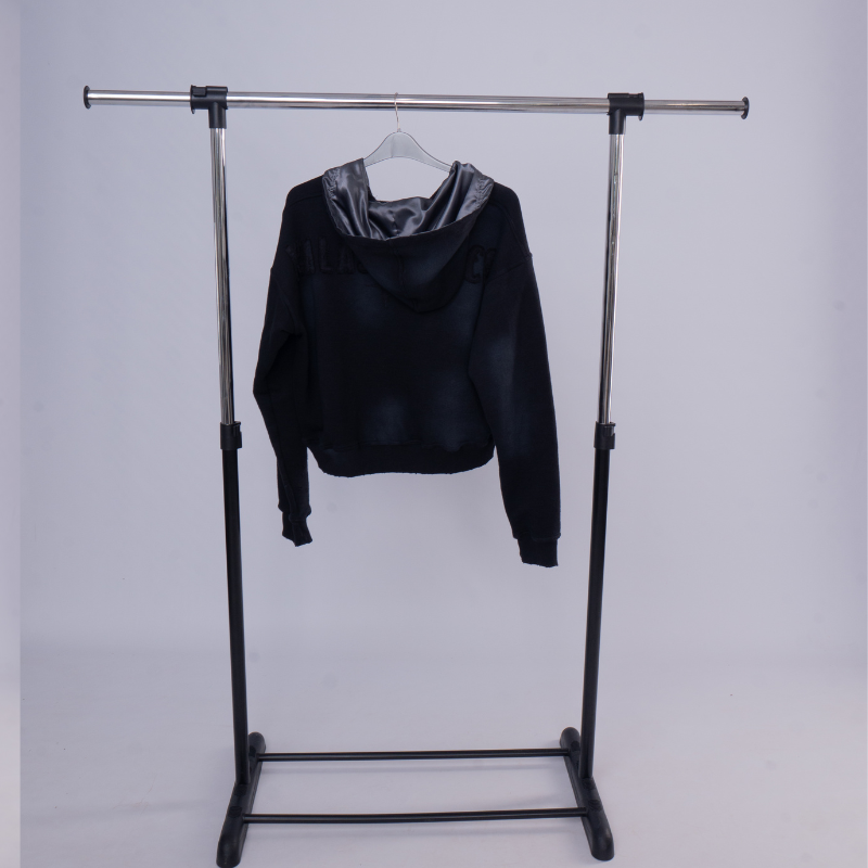 satin hoodie