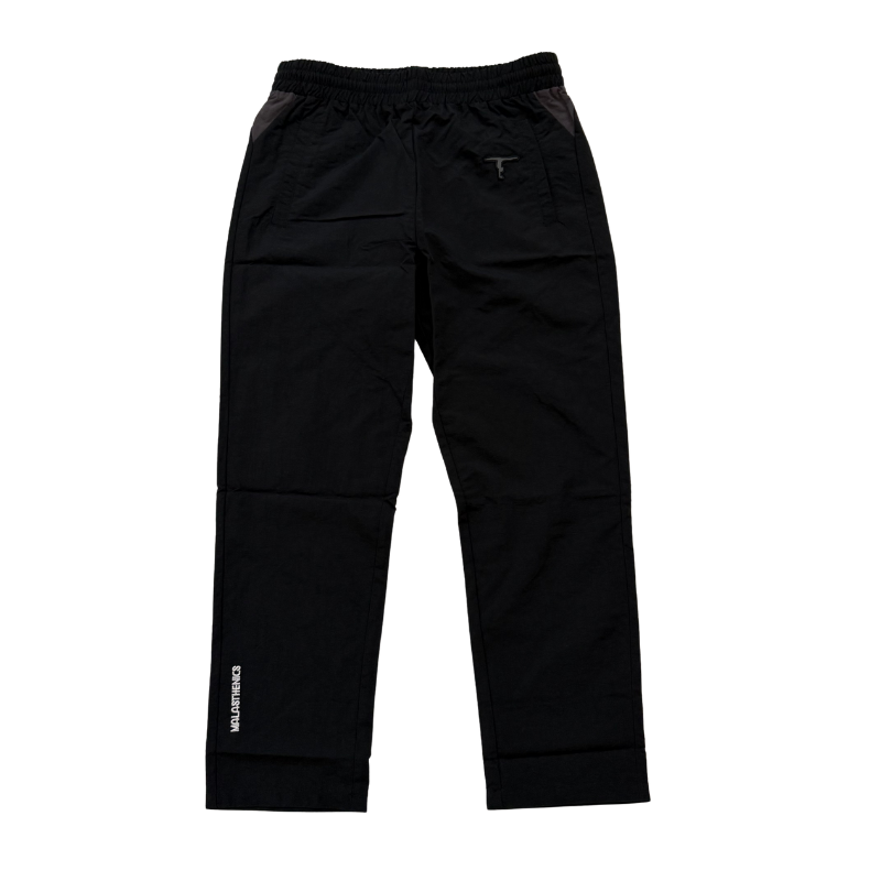 nylon track joggers