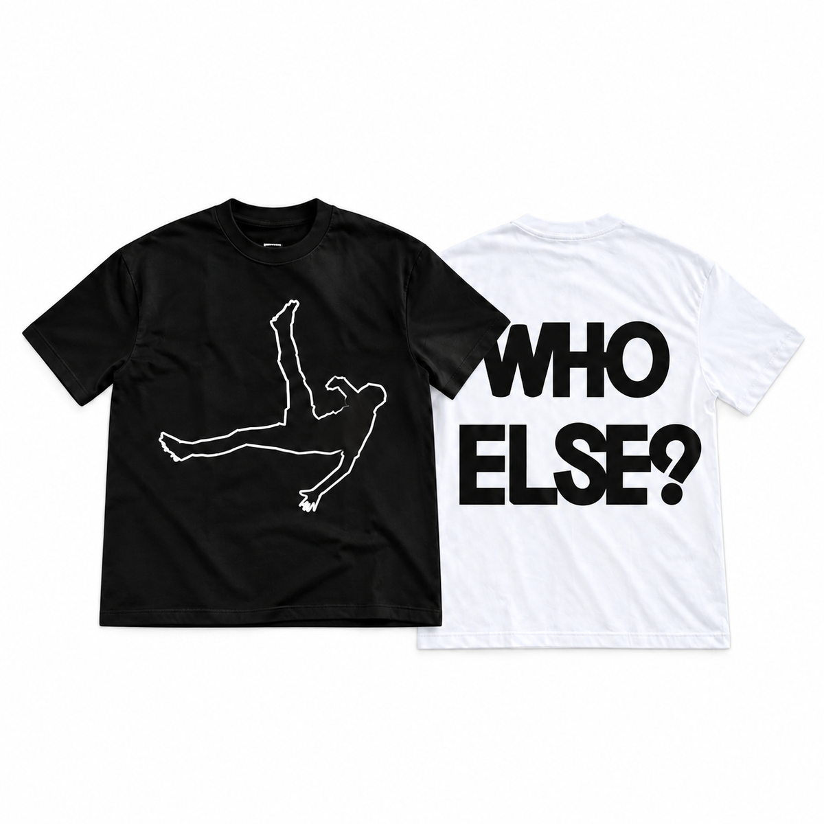 ‘Who Else’ Oversized Shirt