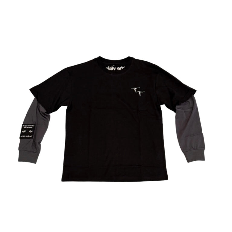 see the vision long sleeve (black)