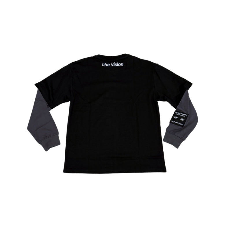 see the vision long sleeve (black)