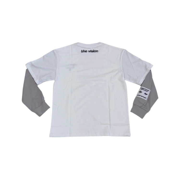 see the vision long sleeve (white)